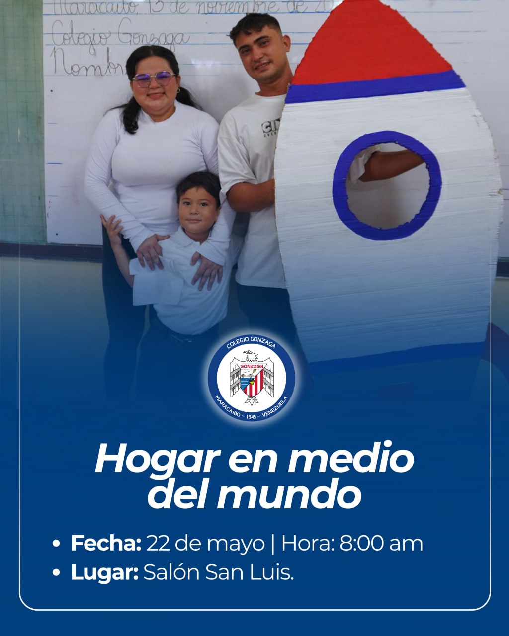 Hogar en medio del mundo.